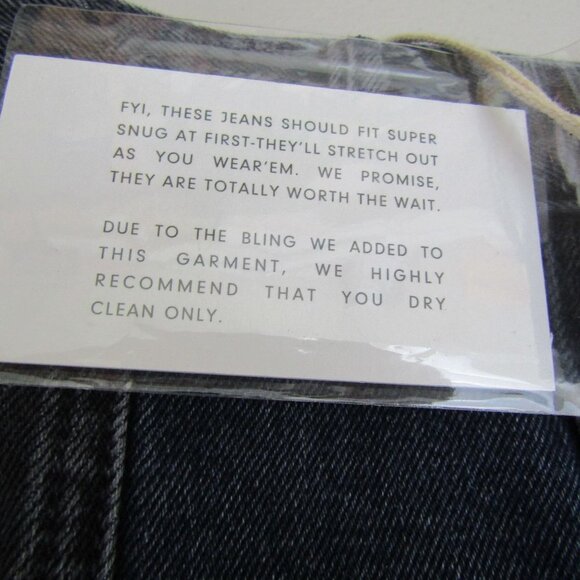 Grlfrnd NWT Good Vibes denim blue Jean Tina Boho mini skirt Raw Hem Size 27 - Picture 5 of 7